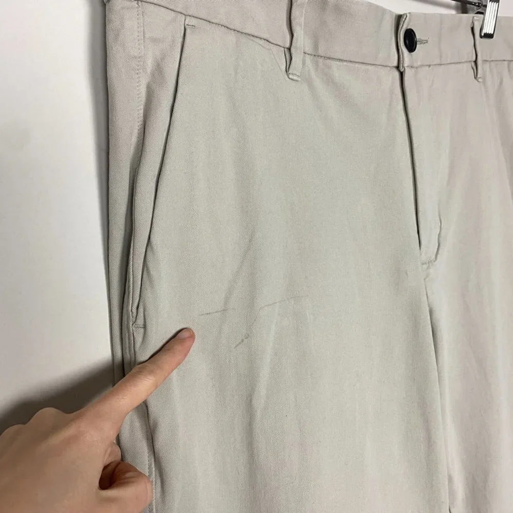 Everlane The Performance Chino Pants Stone Mens 34x30